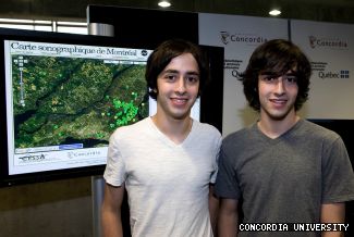 Julian and Max Stein will display their city soundscapes in the BAnQ’s great hall.